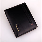 Pure Leather Money Credit Card Holder Wallet