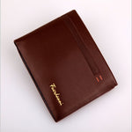 Pure Leather Money Credit Card Holder Wallet