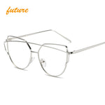 Vintage Style Rose Gold Mirror Sunglasses