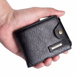 Men's Small Wallet With Coin Pocket